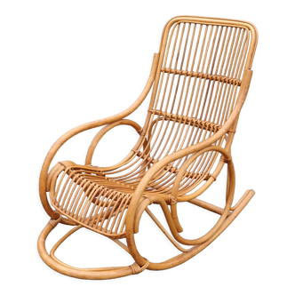 Rattan rocking chair