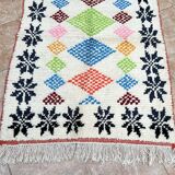 Moroccan Berber Rug Costum - Moroccan Wool Rug - New Azilal Rug - Beni Ouarain Style
