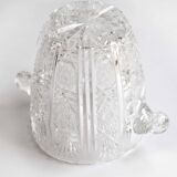 Cut crystal ice bucket