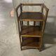 1970s rattan shelf