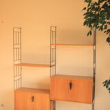 Wall floor, furniture with secretary box 50s