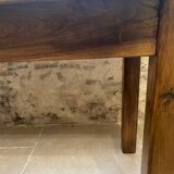 Solid wood table