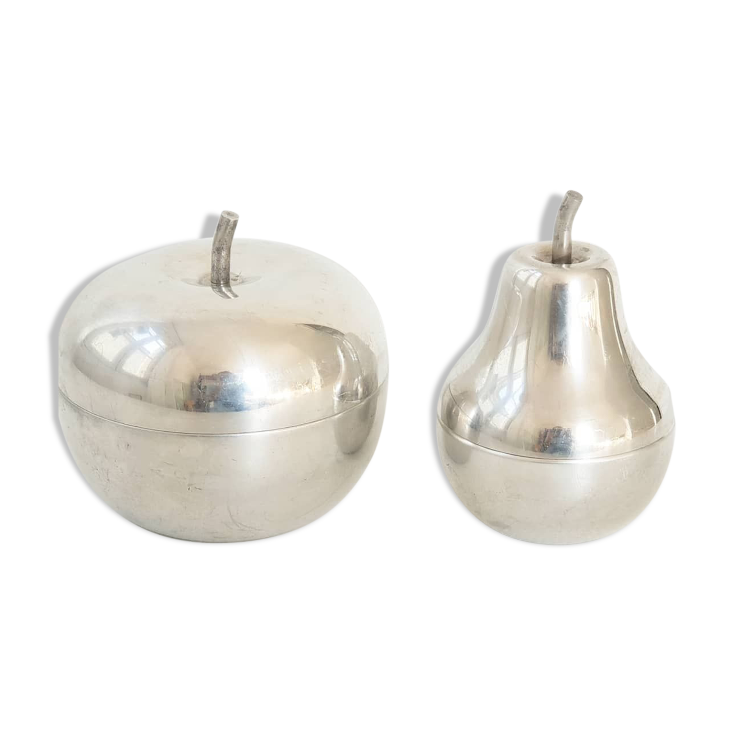 Vintage apple and pear ice buckets 1970