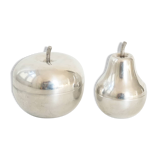 Vintage apple and pear ice buckets 1970