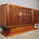 Ebony sideboard, 1940s, set of 2