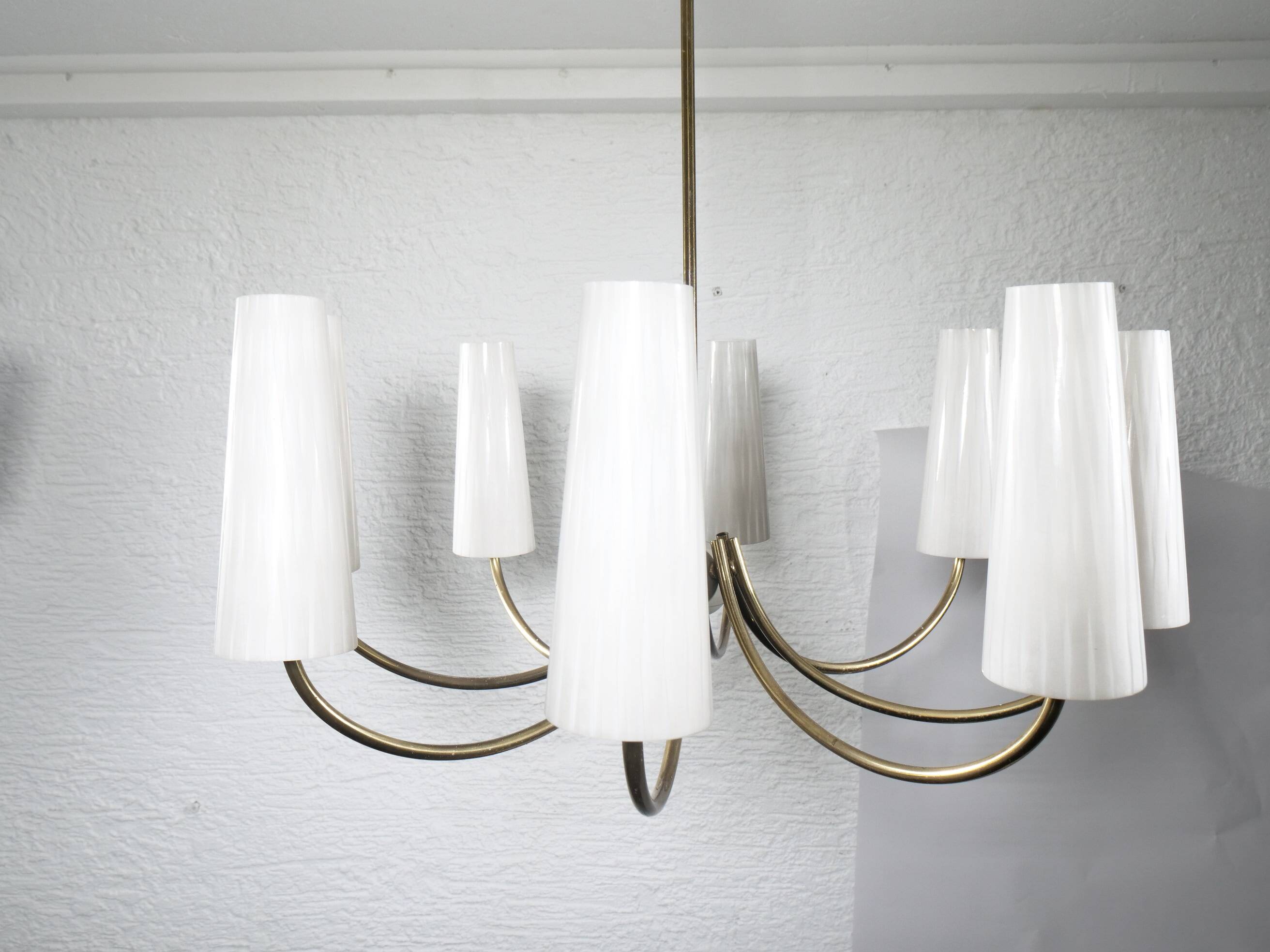 Sputink Chandelier 1950s Ceiling Lamp – 8 arms