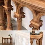 Oak console