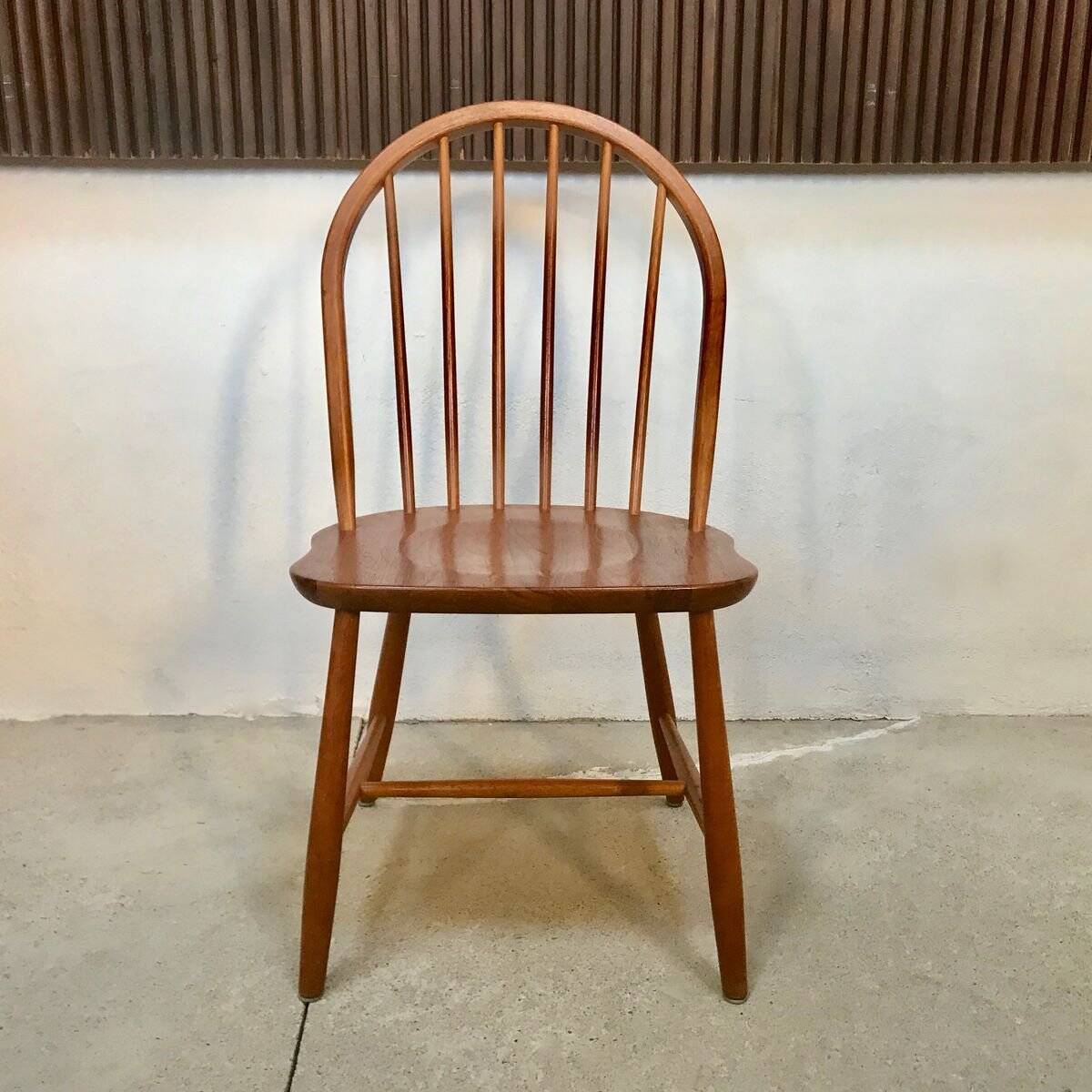Windsor Side Chair by Erik Ole Jørgensen for Tram Chairs, Denmark 1960s