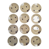 St Amand dessert plates