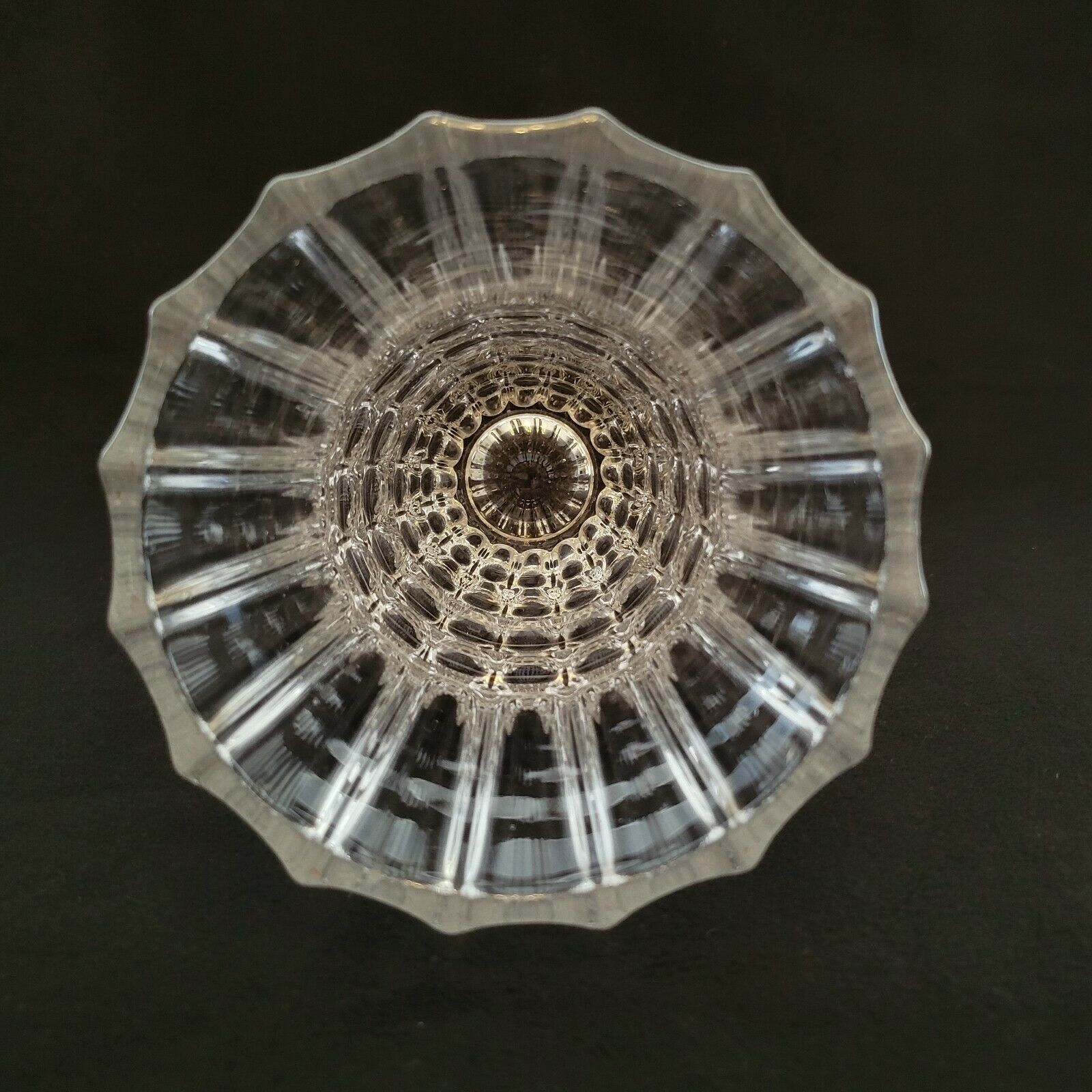 Vintage crystal vase