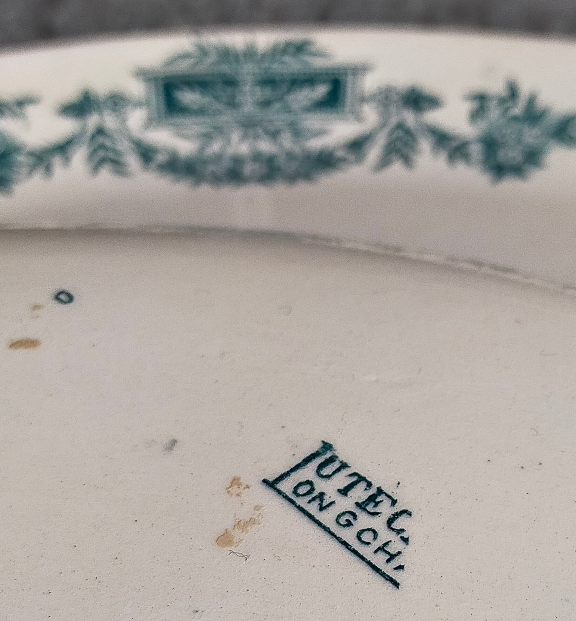 Duo of iron earth raviers of Longchamp service Lutetia late nineteenth