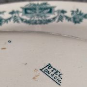 Duo of iron earth raviers of Longchamp service Lutetia late nineteenth