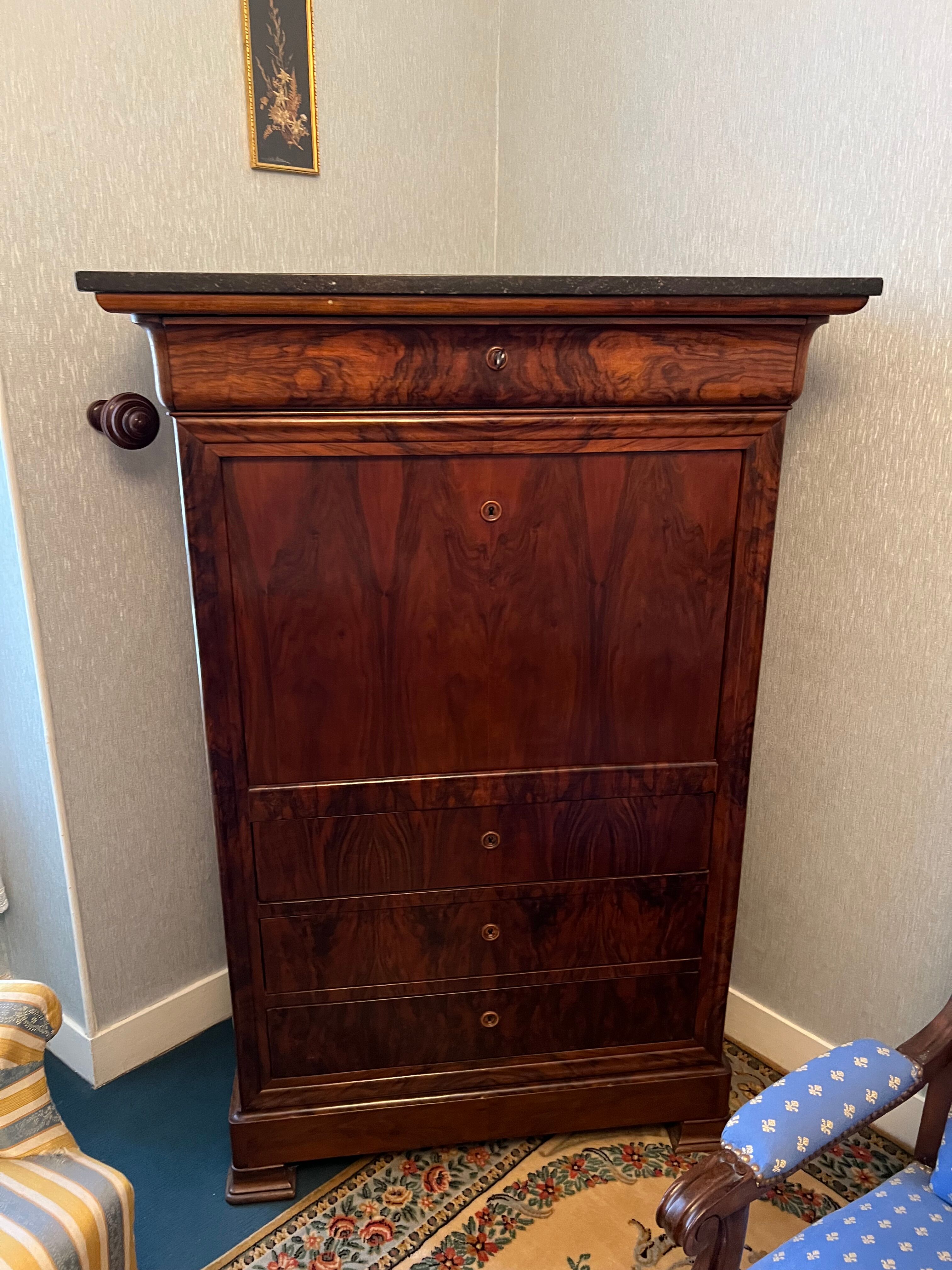 Secretary Louis Philippe in mahogany