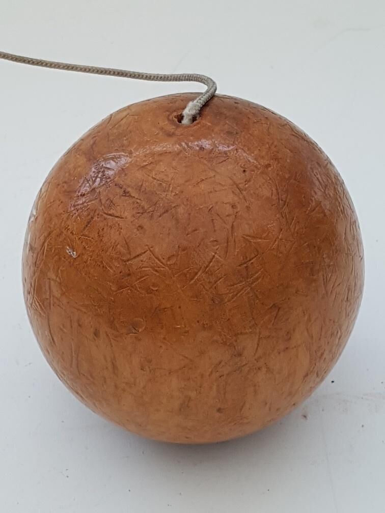 Large old light wood Bilboquet