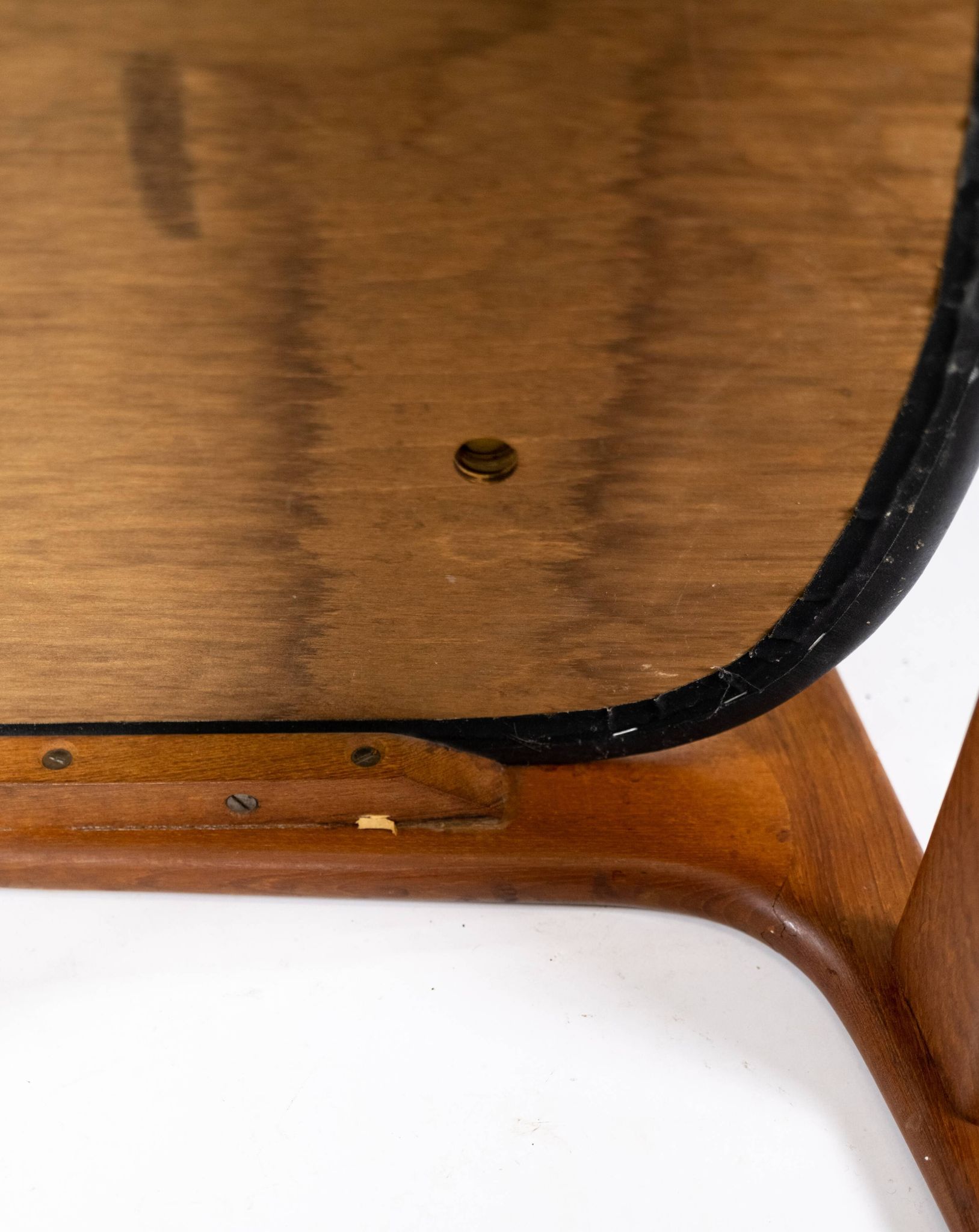 A set of four dining room chairs of teak of danish design, 1960s