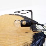 Pair of Uchiwa III wall lights by Ingo Maurer for M Design, 1970s