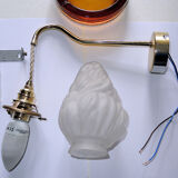 Lantern flame glass paste