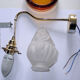 Lantern flame glass paste