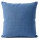 Silk Embroidered Floral Cushion Cover. Blue Throw Pillow Case. Traditional Uzbek Accent Pillow.
