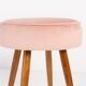 Pink baby stool from the 20th century, Europe, 1960s.