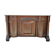 Credenza in mahogany door flame time XIX