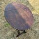 English gateleg folding table