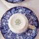 Tuscan Coffee Service Fine English Bone China Blue (10 SERVICES)