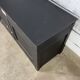 Black patina low sideboard
