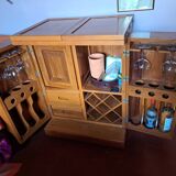 Thai exotic wood bar