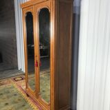 Solid oak ice room cabinet 1900