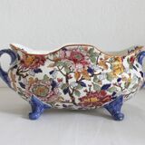 Bernard planter with Peony handles from Gien earthenware factory