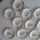 Lot plates St-Amand robin