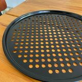 Vintage perforated metal tray