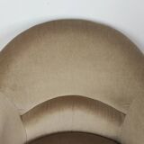 Velvet toad armchair