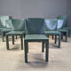 Arcadia dining chairs by Paolo Piva for B&B Italia set of 10