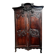 Antique Norman wedding armoire. Carved oak.
