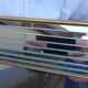 Belgian octagonal mirror "Deknudt Mirrors" from the 80s