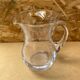 Antique Clear Blown Glass Pitcher Kitchen Service Vintage