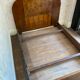 Art deco bed dating from the 30s in Ronce de Noyer