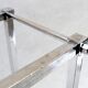 Art Deco umbrella holder in chromed metal