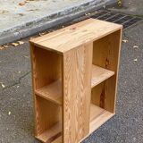 Scandinavian solid wood shelf, 1980