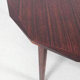 Table à manger extensible en palissandre de Rio