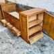 Bed and storage.