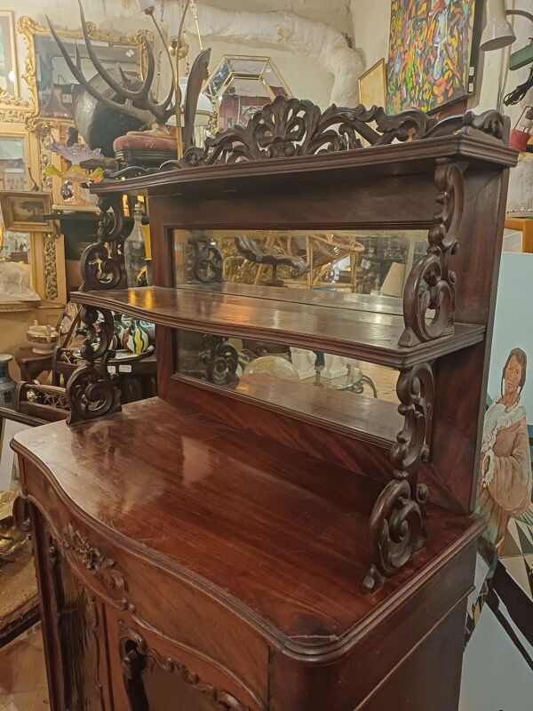 Petit meuble en acajou époque Napoléon 3, dans son jus 19 eme