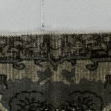 Gray & Black Oriental Vintage Rug, 220x317Cm