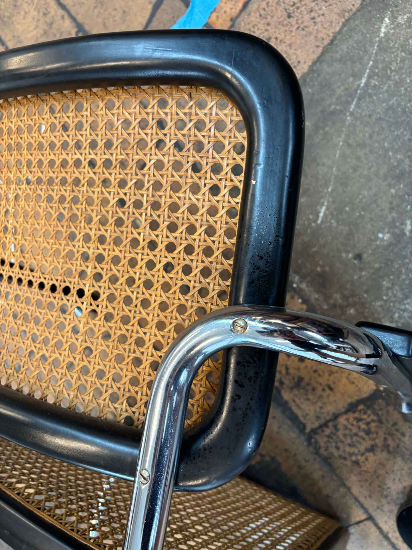 Fauteuil Cesca S64V de Thonet par Marcel Breuer