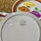 Set of 6 Anemone dessert plates from DIGOIN Sarreguemines
