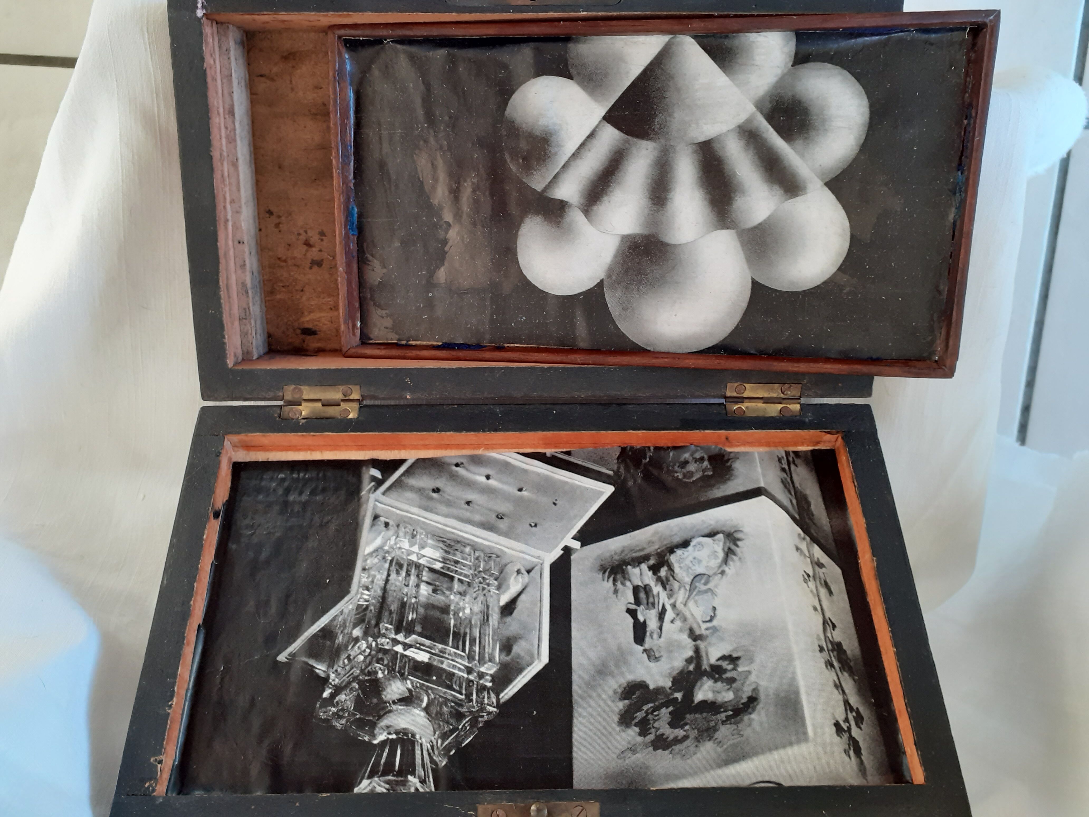 Mahogany box, late 19th