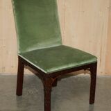 Pair of finely carved Victorian Thomas Chippendale accent chairs.