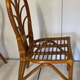 60s bamboo chairs